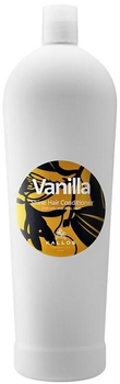 Кондиціонер Kallos Vanilla Shine Hair Conditioner для сухого і тьмяного волосся для блиску 1000 мл (5998889505936)