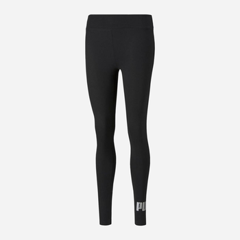 Legginsy sportowe damskie Puma Ess+ Metallic Leggings 848307-51 XL Czarne (4064535375886)