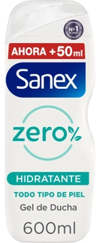 Гель для душу Sanex Zero Hidratante 600 мл (8718951591059)