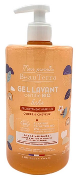 Żel pod prysznic BeauTerra Bio Baby with Perfume 750 ml (3770008167568)