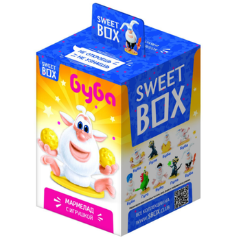 Буба Свитбокс Sweetbox мармелад с игрушкой в коробочке – игрушки с