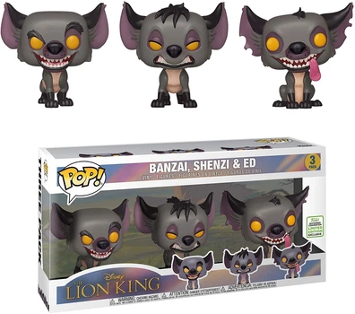 Funko Pop! Disney:Король Лев Эксклюзивный набор из 3 гиен ПВХ 6 см