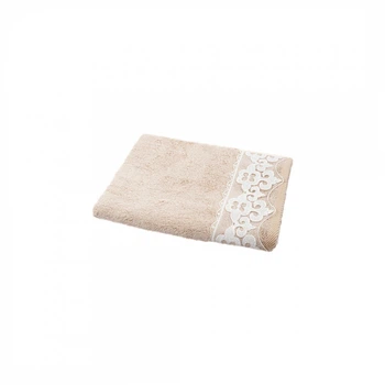 Полотенце бамбуковое Maxstyle Damask кофе 50*90 (8330)