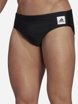 Kąpielówki slipy męskie Adidas Solid Trunk HA0330 8 Czarne (4065423096821)