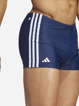 Kąpielówki męskie bokserki adidas 3 Stripes Boxer IB9375 7 Granatowe (4066745226552)