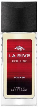 Дезодорант La Rive Red Line For Men в скляному флаконі 80 мл (5906735232639)