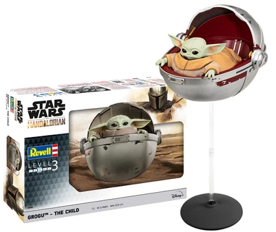 Сборная модель Revell Дитя Йода из сериала 'Мандалорец' уровень 3 масштаб 1:3 (RVL-06783)