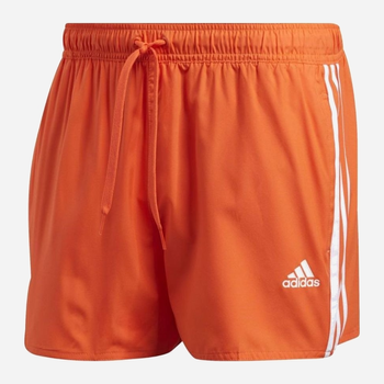 Spodenki męskie plażowe Adidas 3S Clx Sh Vsl FJ3369 XS Pomarańczowe (4062058562448)