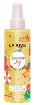 Спрей для тіла та волосся La Rive Summer Joy ароматний 200 мл (5903719640855)