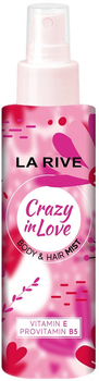 Mgiełka do ciała i włosów La Rive Crazy In Love zapachowa 200 ml (5903719640183)