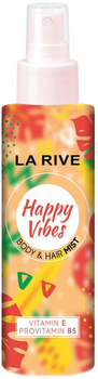 Спрей для тіла та волосся La Rive Happy Vibes ароматний 200 мл (5903719640213)