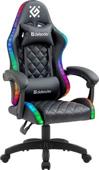 Кресло геймерское Defender Energy Black (4745090824599)