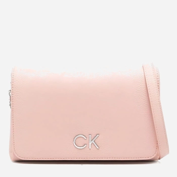 Сумка крос-боді через плече жіноча Calvin Klein CKRK60K610455TQP Рожева (8720107787940)