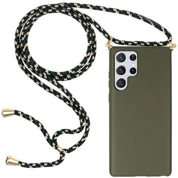 Захисний чохол Deexe Astra Case для Samsung Galaxy S24 Ultra (S928) - Army Green