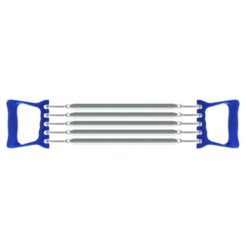 Еспандер для фітнесу, плечовий, кистьовий Chest Pull 1003 на 5 пружин Сині ручки Картонна коробка