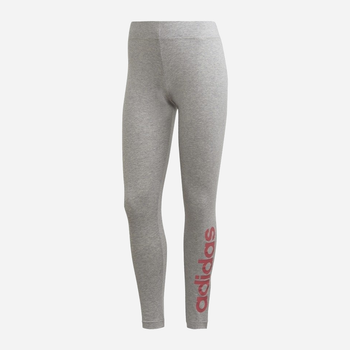 Legginsy sportowe damskie Adidas W E Lin Tight EI0693 L/L Szare (4061619393576)