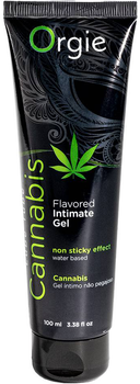 Їстівний інтимний гель Orgie Flavored Intimate Gel Cannabis зі смаком конопель 100 мл (5600298351485)