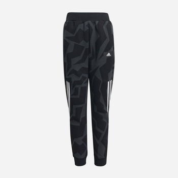 Дитячі спортивні штани для хлопчика Adidas B Fi 3S Tap P H07368 122 см Чорні (4064057739609)