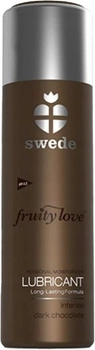 Інтимний гель Swede Fruity Love Lubricant зволожувальний Dark Chocolate 50 мл (7350028784660)