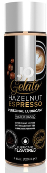 Інтимний гель System JO Gelato Hazelnut Espresso Personal Lubricant на водній основі Orzechowe Espresso 120 мл (796494440216)
