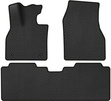 EVA коврики EVAtech в салон авто для Toyota bZ4X (EA10) 2022+ 1 поколения SUV EU (TY43774ZD3TL2RBB)