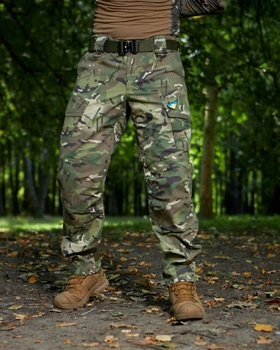 Тактические брюки Caiman Aggressor Мультикам Рип-Стоп брюки для военнослужащих 3XL-Long