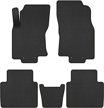 EVA килимки EVAtech в салон авто Nissan Rogue (T32) 2014-2020 2 покоління SUV USA 5 шт Black (NS12423C5LA4RBB)