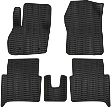 EVA коврики EVAtech в салон авто для Renault Zoe (ZE-40) 2017+ 1 поколение Htb EU Black (RT43780C5RN2RBB)
