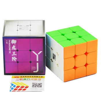 Кубик-рубік YJ 3x3 YuLong V2 Magnetic YJ8337 Stickerless