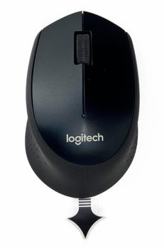 Мышь Logitech M330 Silent Wireless, Black, Refurbished
