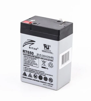 Аккумуляторная батарея Ritar RT650 6 В 5 Aч