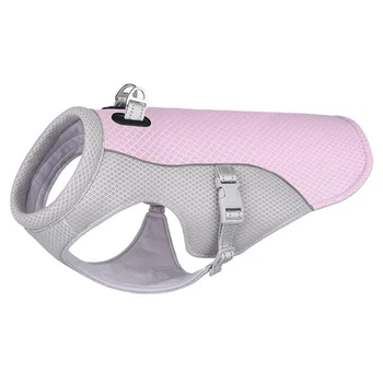 Летний охлаждающий жилет для собак Pink, XL Розовый