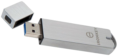 Pendrive Kingston IronKey Basic S1000 Encrypted 32GB USB 3.0 Srebrny (IKS1000B/32GB)