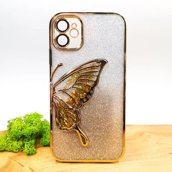 Чехол Hoco Butterfly case для iPhone 11 Gold