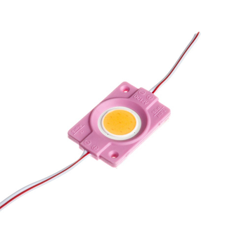 LED-модуль МТК-СОВ-Round-1Led-P-2,4W №97/7 рожевий