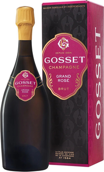 Шампанське Gosset Grand Rose рожеве брют 0.75 л 12% (3353210000085)