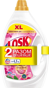 Набор геля для стирки Losk Ароматерапия Color Duo Эфирные масла и аромат Малазийского цветка 50+50 циклов стирки (9000101815474)