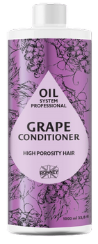 Кондиціонер Ronney Professional Oil System Low Porosity Hair для волосся з високою пористістю виноград 1000 мл (5060589159464)