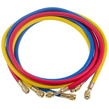 Набір заправних шлангів (3 шт.x1500mm) R-12, R-22, R-502 Whicepart