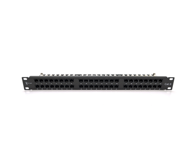 Патч-панель Ritar 48 портiв UTP DUAL кат 6 19 "1U НЕ екранована чорна Q10