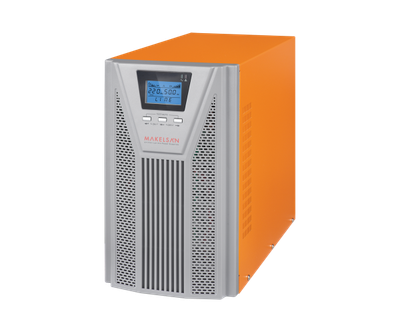ДБЖ з правильною синусоїдою ONLINE MAKELSAN PowerPack Se-2kVA-LCD, 2000VA (1800Вт), 48В, Вбудована батарея 12V 7Ah х 4 шт, (414*144*214), 17.5кг, Q1