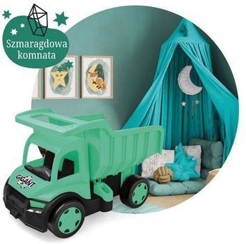 Самоскид Wader Emerald Chamber Giant Dump Truck (5900694411364)