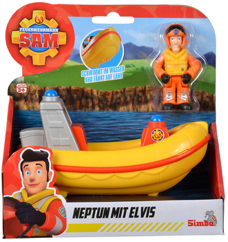 Рятувальний човен Simba Fireman Sam Neptun з фігуркою (4006592085254)