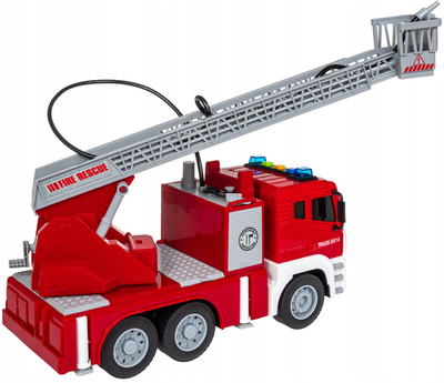 Wóz strażacki Smily Play Smily Play Auto służb miejskich z dźwiękiem i światłem (5905375839932)