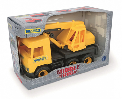 Dźwig Wader Middle Truck Żółty (5900694321229)
