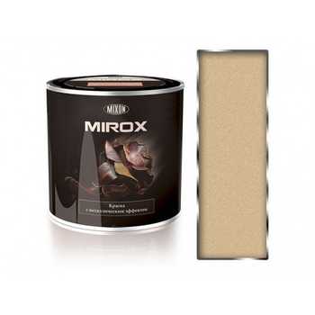 Краска декоративная с металлическим эффектом 3 в 1 Mixon Mirox база CLR 1019
