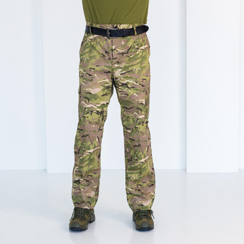 Штани чоловічі саржа Мультикам, камуфляжні штани для полювання та риболовлі 48