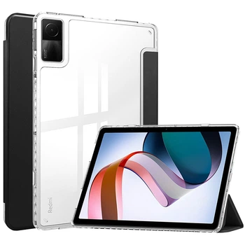 Чехол - книжка Glass Magnet Flip Cover для Xiaomi Redmi Pad black