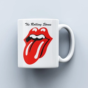 Чашка з емблемою гурту The Rolling Stones 330 мл