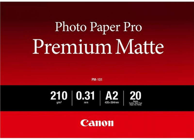Papier fotograficzny Canon Premium Matte PM-101 A2 20 arkuszy (8657B017)